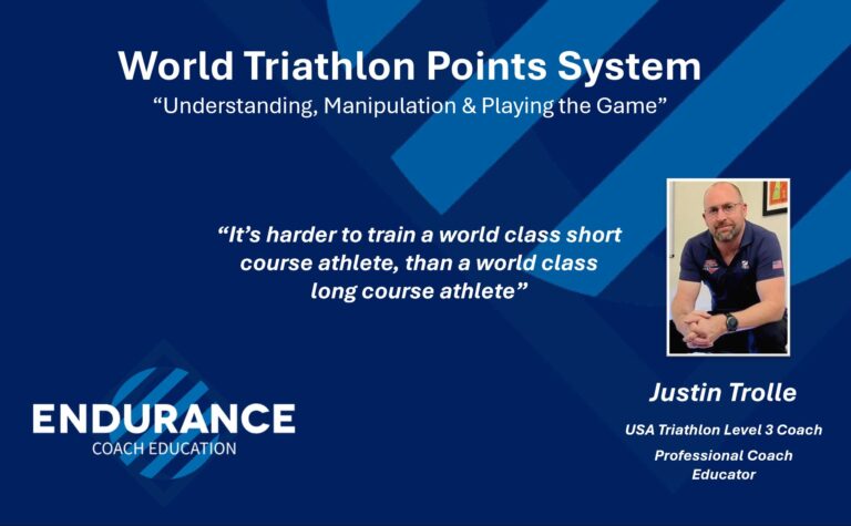 World Triathlon Points System – Understanding and Manipulation